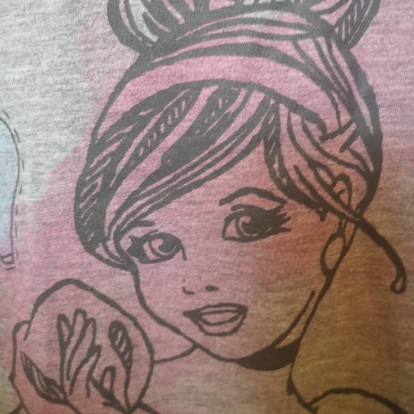 Disney Cinderella short sleeve gray t-shirt - Picture 2 of 9